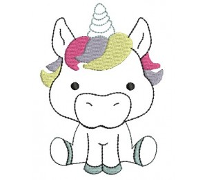 Stickdatei - Glitzerpupser 1 in 4 Größen